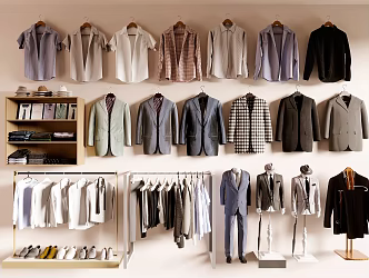 Menswear 3d model