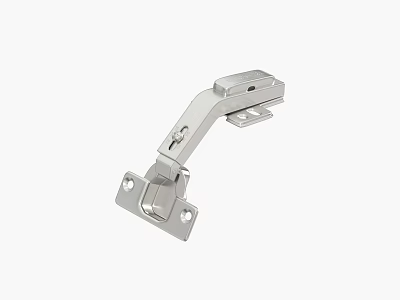 Stainless Steel Cabinet Hinge With Adjustable Design For Furniture Doors 3d model