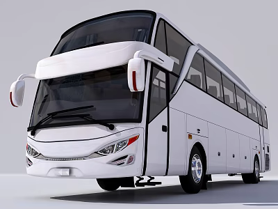 Modern bus 3d model Modern bus 3d model