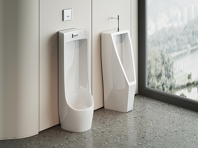 Modern Urinal model