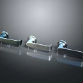 Hardware Tools Metal Cabinet Handles with Shiny Chrome Plated Finish for Furniture