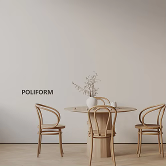 Modern table combination 3d model