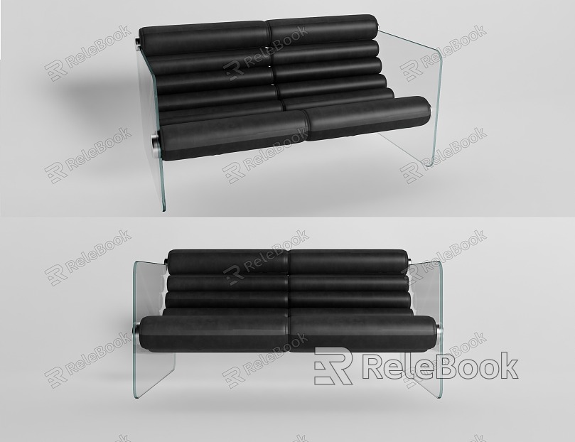 modern double sofa leisure sofa model