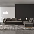 Modern Multiplayer Sofa Type Multiplayer Sofa 3d model
