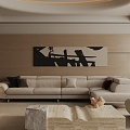 Living room 3d model