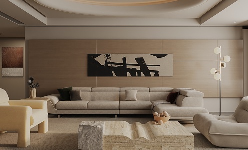 Living room 3d model