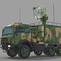 Weather radar search tracking radar radar vehicle tracking radar tracking illumination radar fire control radar large radar domestic radar military radar vehicle 3d model