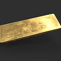 High Purity Gold Bar Jewelry with 999.9 Purity 500 Gram Weight and Brand Engravings