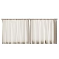 Beige Linen Window Curtains For Modern Home Decor Hanging Style