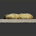 Golden Brown Baked Pastry Served On Wooden Cutting Board With Flaky Crust