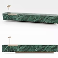 Reception Front Desk 3d model