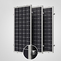 Solar Panel Realistic Outdoor Solar Panel Battery Solar Panel Roof 3d model