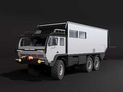 Off-Road Truck RV 3d model