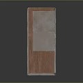Entryway Console Cabinet With Wooden Top Metal Frame Mesh Door And Drawers