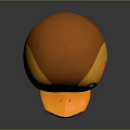 Cartoon Character And Duck Creature With Orange Yellow Appearance Red Cheeks Blue Outfit Yellow Logo