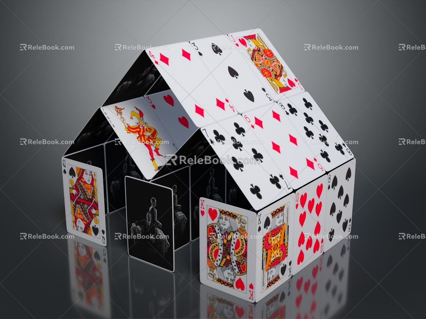 Modern Poker Poker Paper Poker model