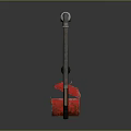 Essential Hardware Tools Collection Including Wrenches Hammers Pliers Level Tool And Red Toolbox 3d model