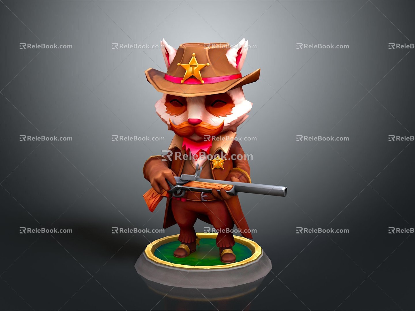 Fox Cartoon Fox Small Fox Cartoon Characters Cartoon Animals Cartoon Small Animals Game Characters 3d model