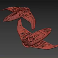 Camouflage Winged Aircraft Models With Various Color Markings And Aerodynamic Design