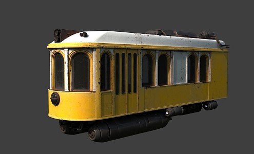 Modern Train 3d model