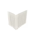 Light Beige Sheer Curtains For Modern Window With Flowing Light Filtering Minimalist Design
