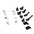 Various Column Support Brackets With Black White Designs And Different Shapes