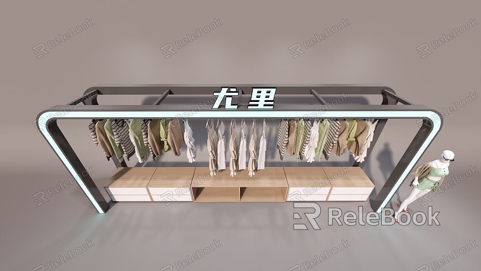 Women's Clothing Meichen Shopping Mall Women's Clothing Display model