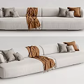 Modern Multiplayer Sofa 3d model