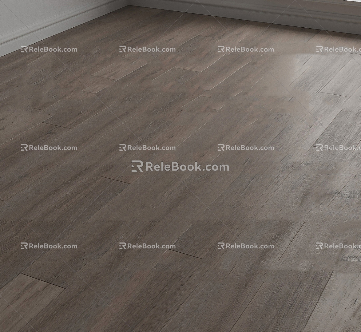 Wood floor, floor texture, wood shading, wood grain material 3d model