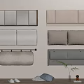 Various Upholstered Headboard Designs For Modern Bedroom Decor With Neutral Tones