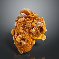 Natural Wood Stone With Orange Yellow Color And Irregular Raised Textures