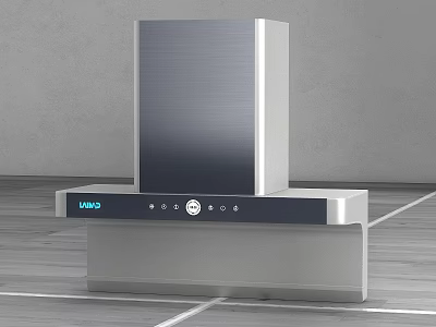 Modern Stainless Steel Refrigerator Freezer With Large Capacity For Home Kitchen Use 3d model