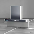 Modern Stainless Steel Refrigerator Freezer With Large Capacity For Home Kitchen Use