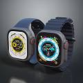 Fashionable Smartwatch Bands in Blue and Dark Shades for Stylish Accessories