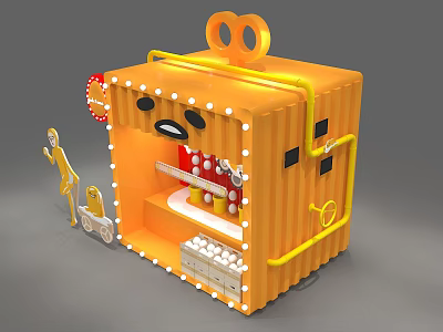 Modern Roadshow Props 3d model