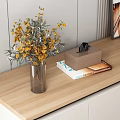 Modern White Shoe Cabinet With Wooden Top And Open Compartments For Shoes