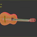 High Quality Wooden Acoustic Guitar with Classic Design and Smooth Surface Finish