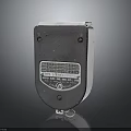 Vintage TYCO AC 110V Device With Metal Casing Key Lock And Label