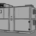 Industrial Equipment Featuring Modular Structure Multiple Cabinets Control Panel And Ventilation Grilles