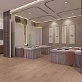 Modern SPA Sauna Interior Design with Massage Beds Wooden Walls Flooring and Decorative Paintings