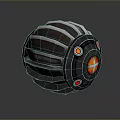 Sci-fi Capsule Space Capsule Hibernation Capsule Freezing Capsule Rest Capsule Rest Capsule 3d model