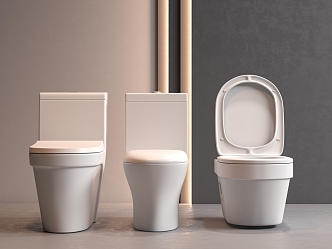 Modern Toilet Smart Toilet 3d model