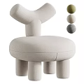 Stylish Modern Children's Chair Upholstered Fabric With Multiple Color Choices