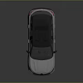 Modern Silver SUV With Black Roof Sleek Body Lines LED Headlights And Alloy Wheels