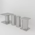 Modern Silver Metal Coffee Tables With Sleek Designs And Contemporary Styling