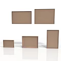 Various Sizes Brown Storage Boxes For Home Daily Organization And Practical Use Needs