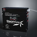 Modern SteamSpa Steam Generator With Quick Start Timer Continuous Output And ETL Certified Design 3d model