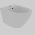 Modern White Wall Mounted Toilet Design For Contemporary Bathroom Fixture