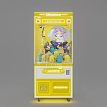 Adventure Themed Coin Operated Claw Machine With Plush Toys For Indoor Amusement