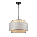 Modern chandelier rattan chandelier 3d model